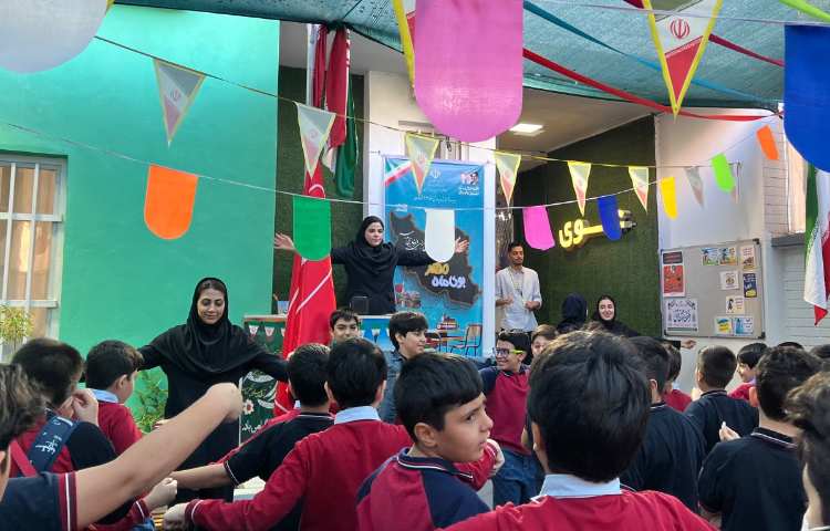 مراسم صبحگاه زبانی 2