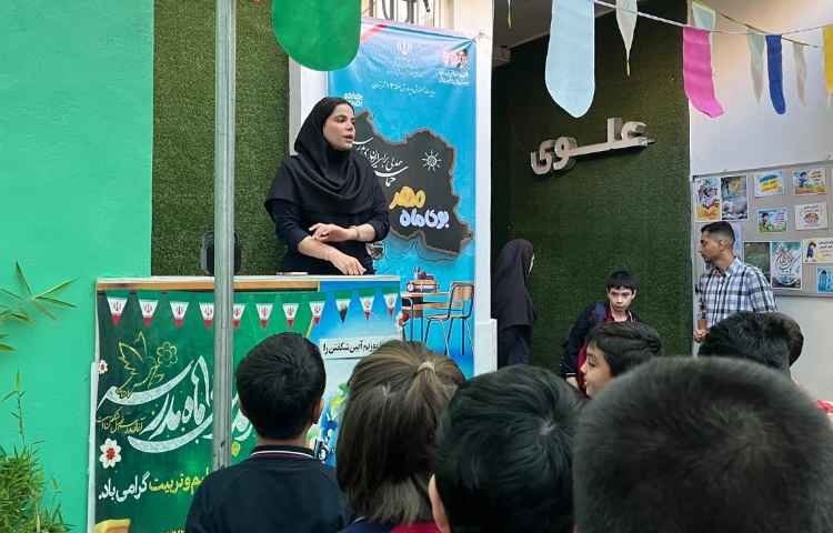 مراسم صبحگاه زبانی 3