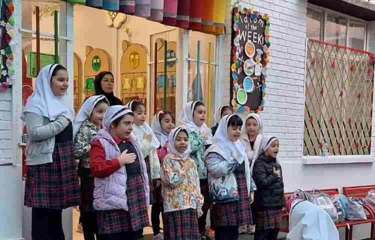 مراسم صبحگاه 1