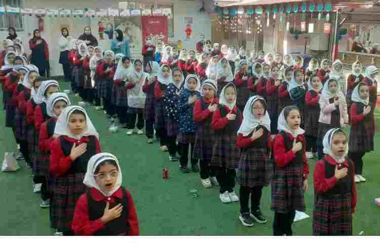 مراسم صبحگاه 2