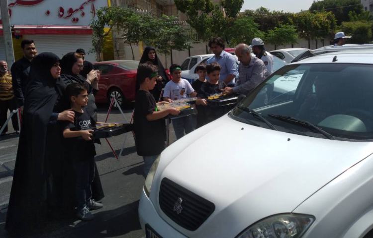 : مراسم عزاداری دانش آموزان علوی 1