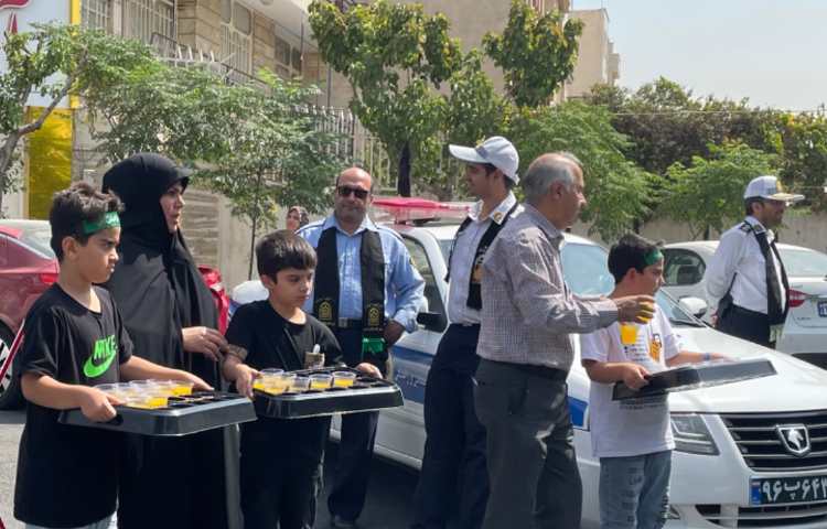 : مراسم عزاداری دانش آموزان علوی 21