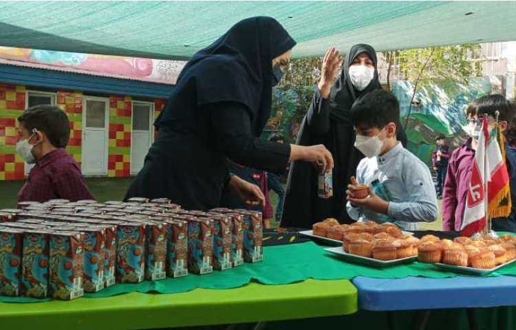 مراسم عزاداری پسران عزیز دبستان پسرانه علوی شرق 2