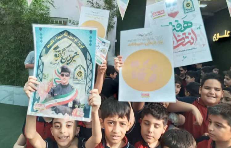 مراسم هفته انتظامی 6