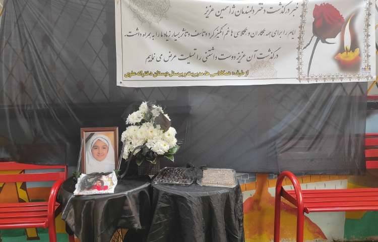 مراسم یادبود برای شادی روح دانش آموز دلبندمان ژاسمین سمیعی فر 11