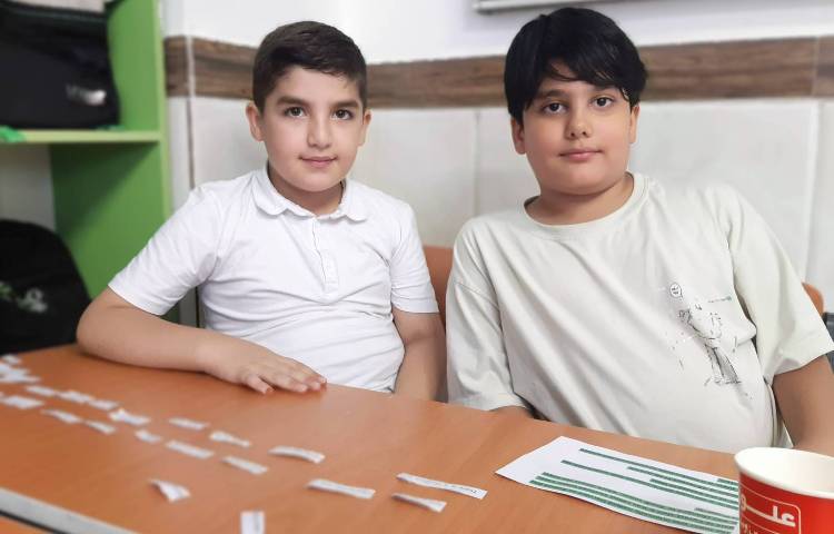 مرتب‌سازی جملات به‌هم ریخته در زنگ زبان 4
