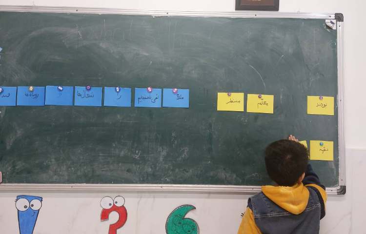 مرتب کردن جملات در هم ریخته 1