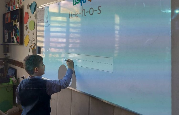 مرتب کردن حروفِ به هم ریخته و ساختنِ یک کلمه جهت تمرین دیکته و spelling 1