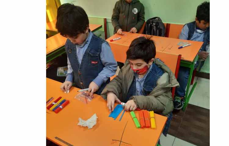 مرور اعداد. درست کردن یکی و ده تایی با نی ها 1