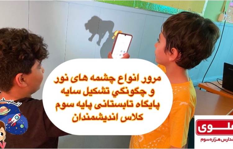 مرور انواع چشمه های نور