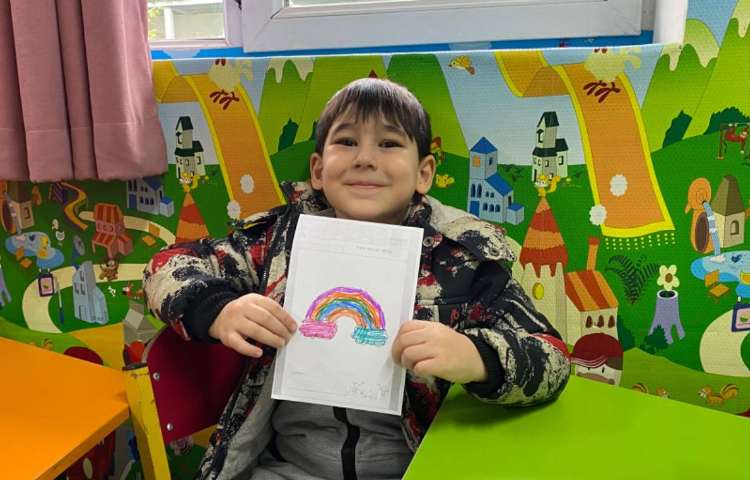 مرور colors با رنگ آمیزی rainbow