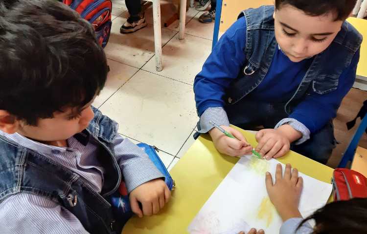 مرور حروف همراه با بازی و تقویت مهارت دست ورزی 2