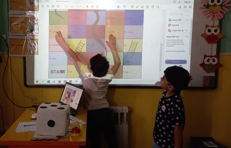 : مرور حروف یادگیری شده از طریق بازی 4