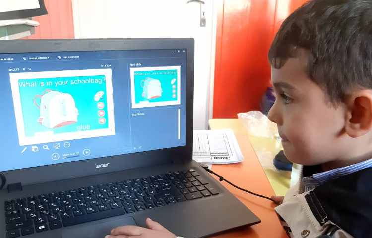 مرور لغات همراه با بازی آنلاین 3