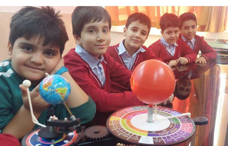 مرور مبحث 4فصل و چگونگی تشکیل روز و شب در آزمایشگاه با افلاک نما 2