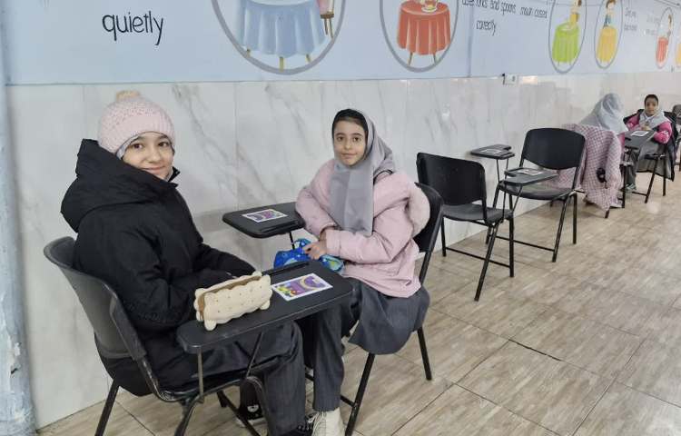 مسابقات بین شعب خانم و آقای ریاضی 13