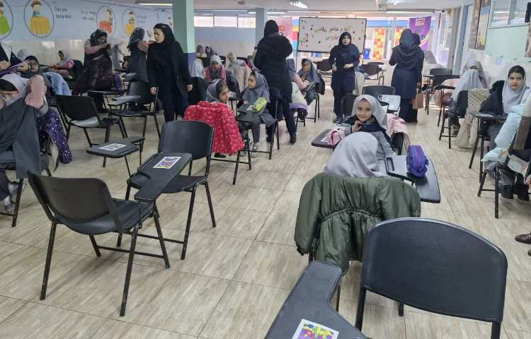 مسابقات بین شعب خانم و آقای ریاضی 14