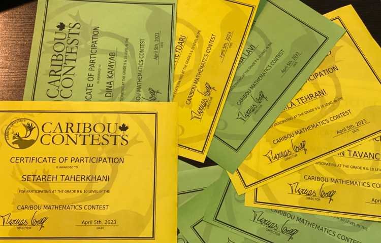 مسابقات جهانی ریاضیات کاریبو 3