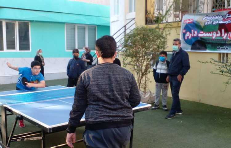 مسابقات درون مدرسه ای رشته پینگ پنگ 4
