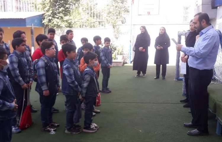 مسابقات شطرنج بین شعب دبستان های علوی 21