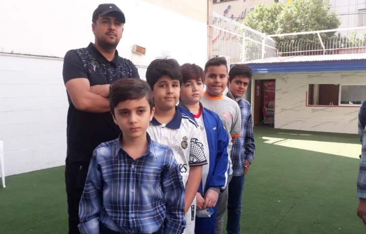 مسابقات شطرنج بین شعب دبستان های علوی 23