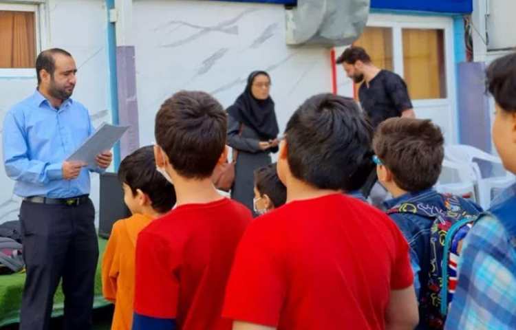 مسابقات شطرنج بین شعب دبستان های علوی 3