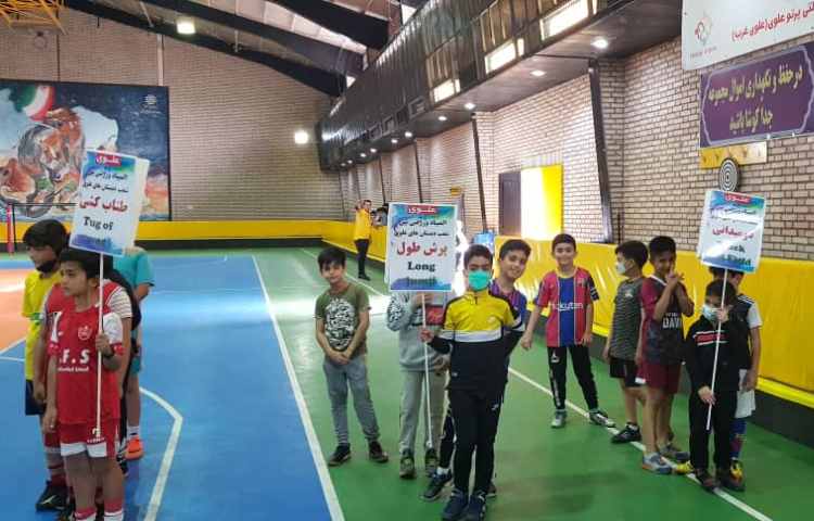 مسابقات ورزشی بین شعب دبستان های علوی 1