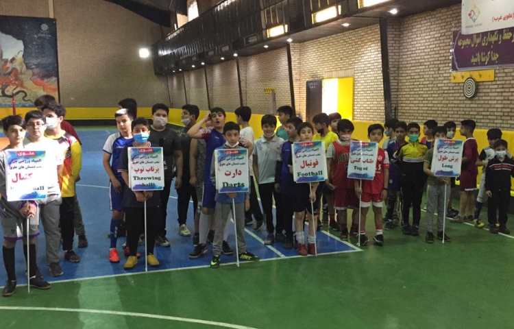 مسابقات ورزشی بین شعب دبستان های علوی 17