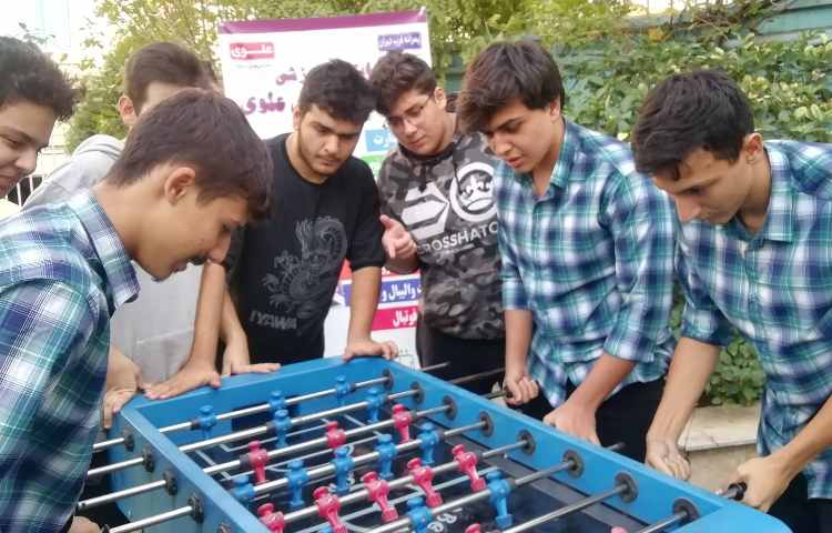 مسابقات ورزشی درون مدرسه ای علوی 2