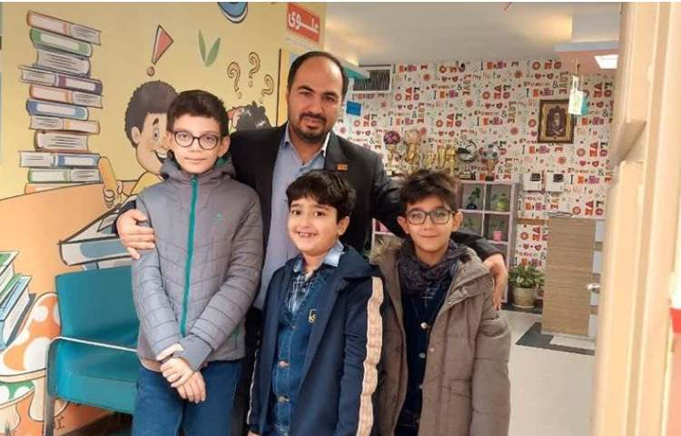 مسابقه آقای ریاضی بین شعب دبستان های علوی 2