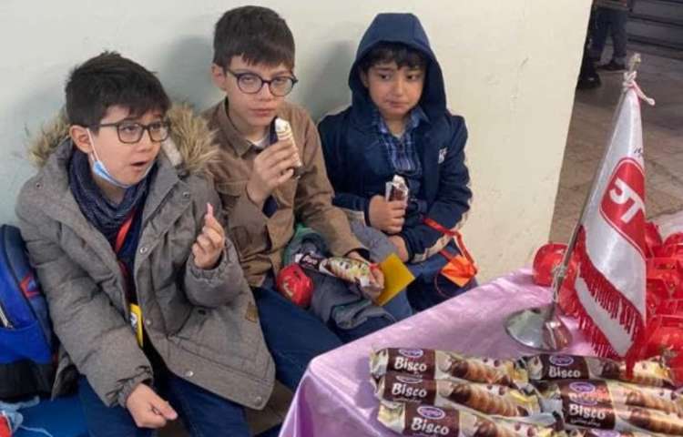 مسابقه آقای ریاضی بین شعب دبستان های علوی 5