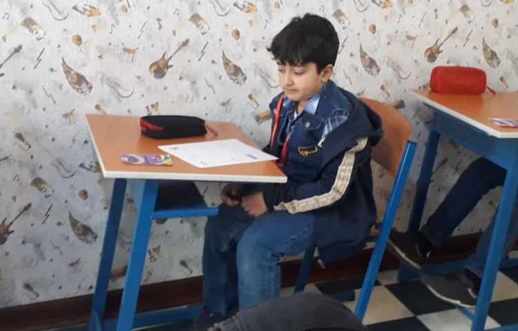 مسابقه آقای ریاضی بین شعب دبستان های علوی 6