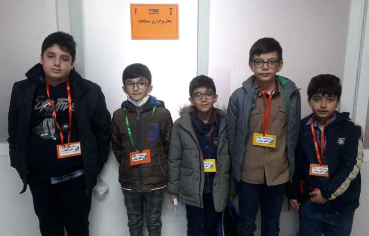 مسابقه آقای ریاضی بین شعب دبستان های علوی 7