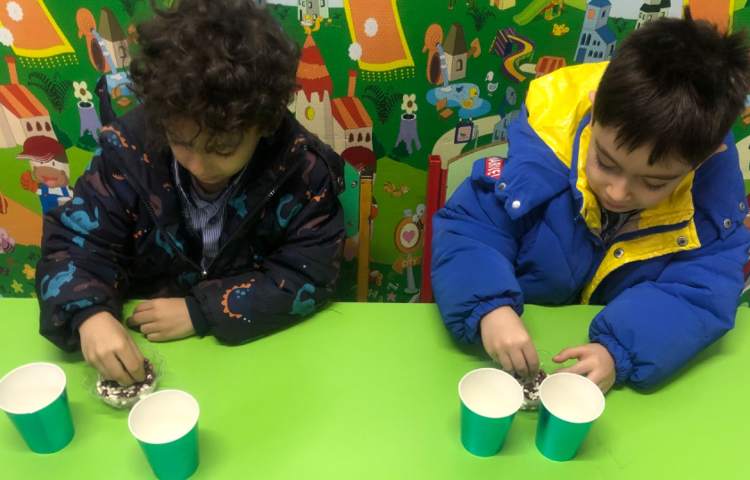 مسابقه جدا کردن لوبیا سفید و قرمز 3