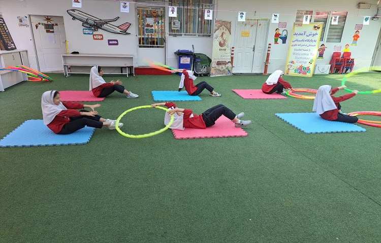 مسابقه حلقه و دراز نشست 2