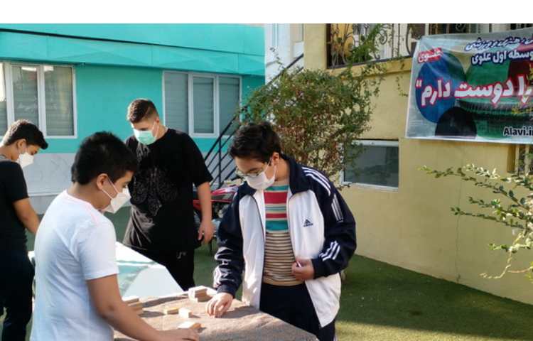 مسابقه درون مدرسه ای برج هیجان 1