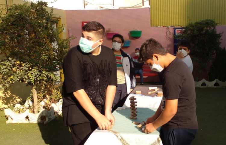 مسابقه درون مدرسه ای برج هیجان 3