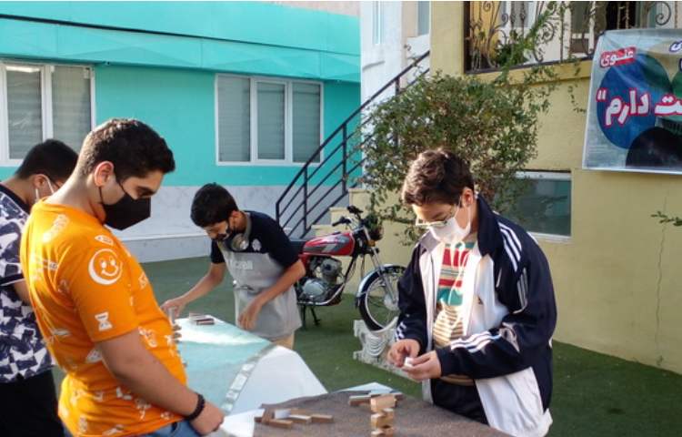 مسابقه درون مدرسه ای برج هیجان 6