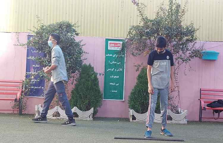 مسابقه دومیدانی درون مدرسه ای علوی 2