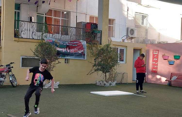 مسابقه دومیدانی درون مدرسه ای علوی 9