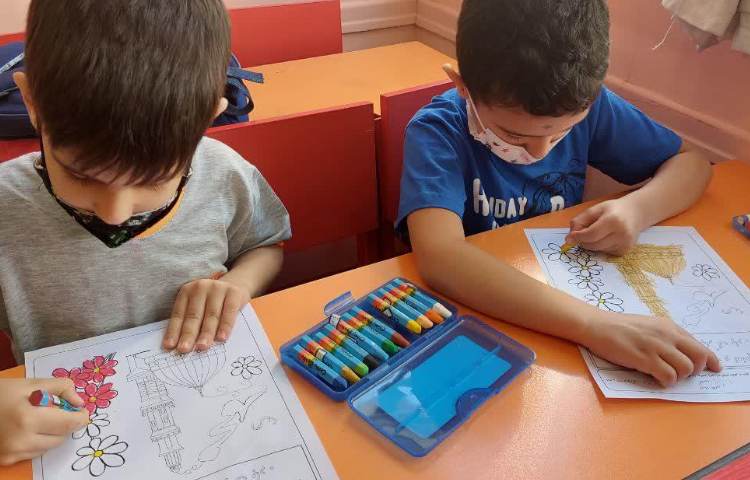 مسابقه رنگ آمیزی دانش آموزان پیش دبستان 4