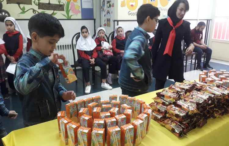 مسابقه زبانی بین شعب دبستان های دخترانه و پسرانه علوی 11