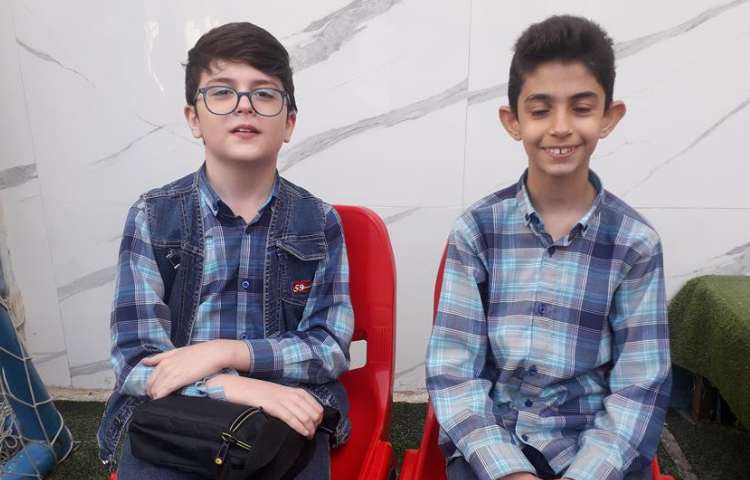 مسابقه زبانی بین شعب دبستان های دخترانه و پسرانه علوی 18