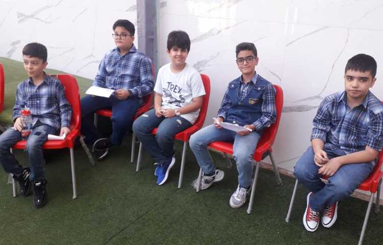 مسابقه زبانی بین شعب دبستان های دخترانه و پسرانه علوی 20