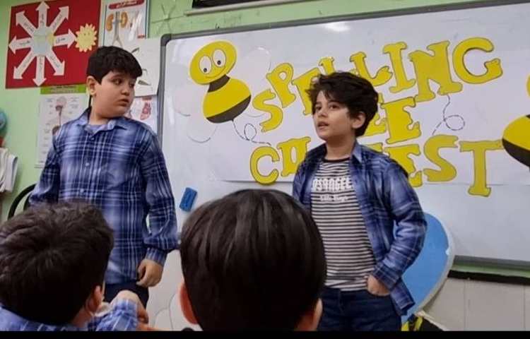 مسابقه زبانی دانش آموزان پایه چهارم دبستان 5