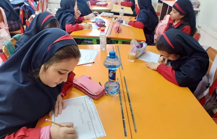 مسابقه زیبانویسی 1