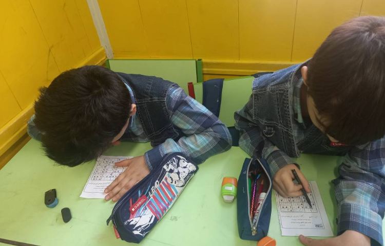 :مسابقه سودوکو پایه سوم