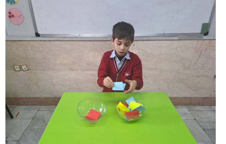 مسابقه ضرب سرعتی با هدف تمرین و مرور ضرب و پرسش کلاسی و ایجاد انگیزه 7