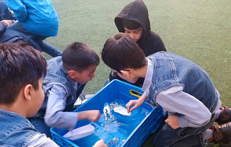 مسابقه قایق‌ها برای آشنایی با اثرات نیرو