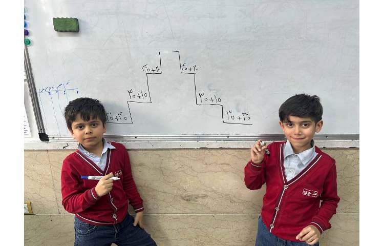 مسابقه پلکانی جمع ذهنی 1